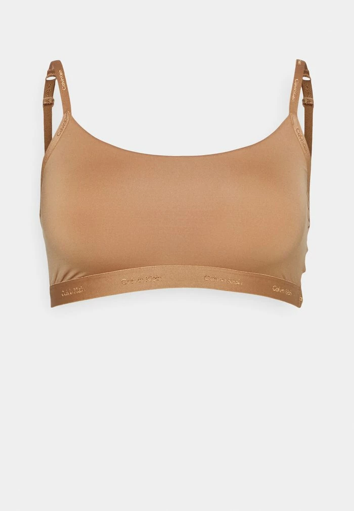 Calvin Klein Underwear UNLINED BRALETTE - Bustier - Sandalwood