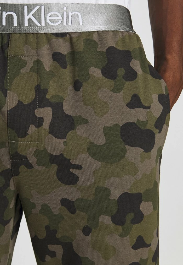 Calvin Klein Underwear GALVANIZE LOUNGE SLEEP SHORT - Pyjama Bottoms - Green - Image 5