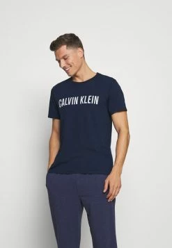 Calvin Klein Underwear INTENSE POWER LOUNGE CREW NECK - Pyjama Top - Blue