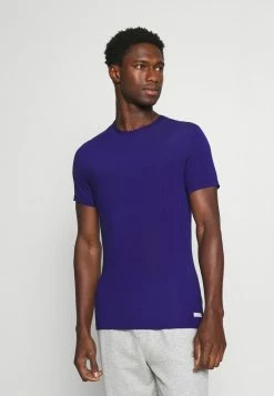 Calvin Klein Underwear ULTRA SOFT CREW NECK - Pyjama Top - Blue