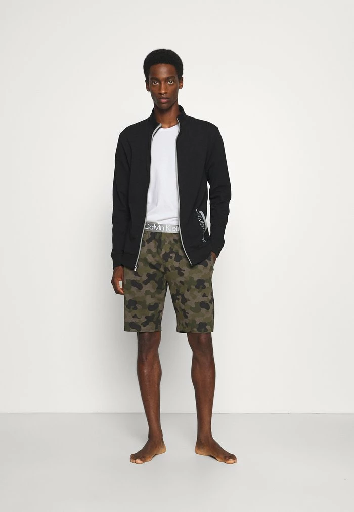 Calvin Klein Underwear GALVANIZE LOUNGE SLEEP SHORT - Pyjama Bottoms - Green - Image 2