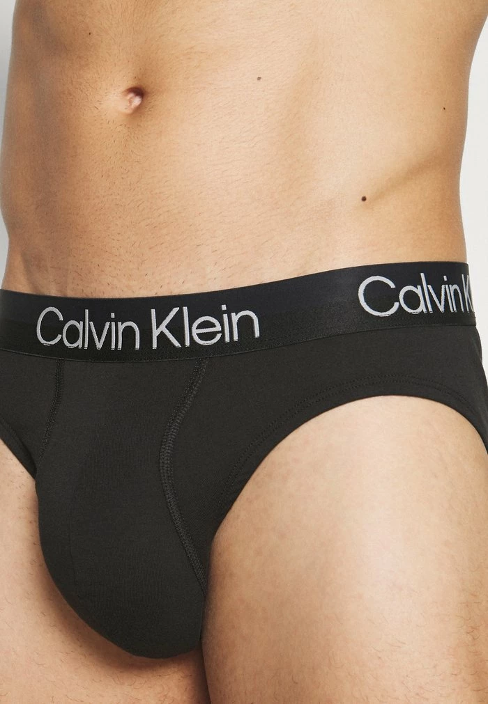 Calvin Klein Underwear HIP BRIEF 3 PACK - Briefs - White/ Black/grey Heather - Image 7