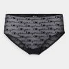 Calvin Klein Underwear I HEART YOU HIGH LEG - Briefs - Black
