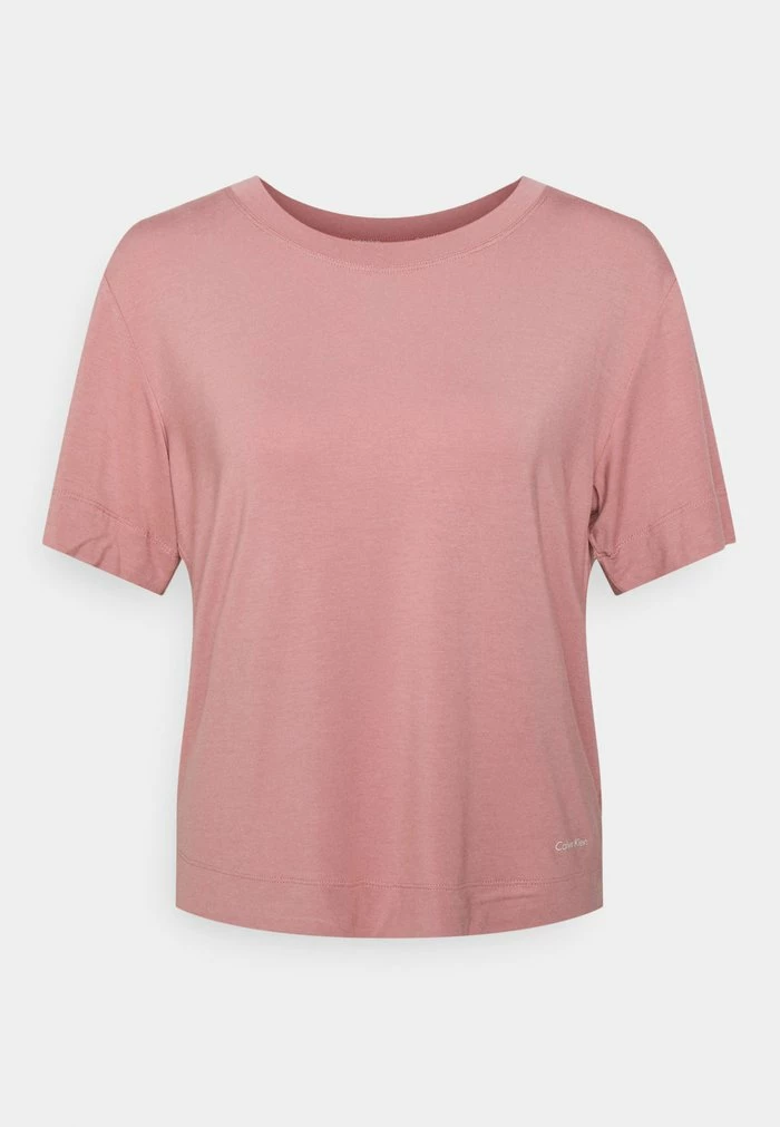 Calvin Klein Underwear CREW NECK - Pyjama Top - Red Grape