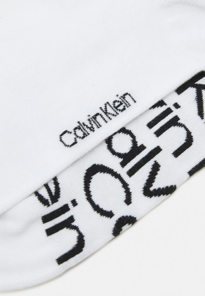Calvin Klein Underwear SNEAKER ALL OVER 2 PACK UNISEX - Trainer Socks - White - Image 2