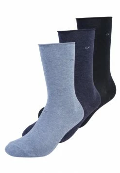 Calvin Klein Underwear EMMA 3 PACK - Socks - Denim Navy