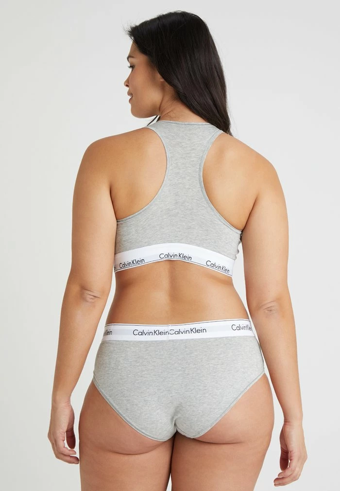 Calvin Klein Underwear UNLINED BRALETTE - Bustier - Grey Heather - Image 3