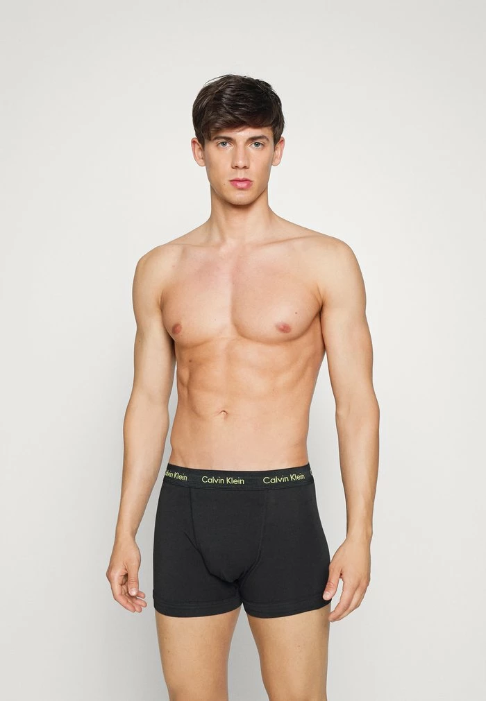 Calvin Klein Underwear TRUNK 3 PACK - Pants - Ocean Storm/lime/signature Blue - Image 4