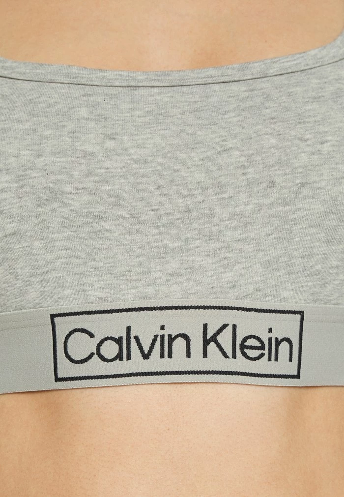 Calvin Klein Underwear UNLINED BRALETTE - Bustier - Grey Heather - Image 5