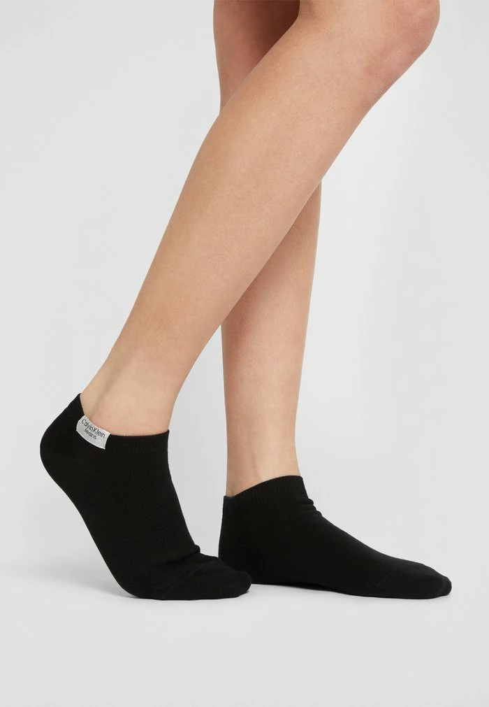 Calvin Klein Underwear WOMEN SNEAKER PATCH 2 PACK - Socks - Black - Image 3