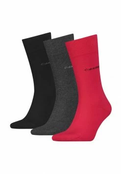 Calvin Klein Underwear 3ER-PACK - Socks - Red