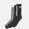 Calvin Klein Underwear SOCK ATHLEISURE 3 PACK UNISEX - Socks - Dark Grey