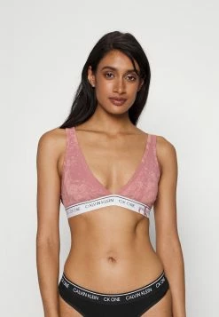 Calvin Klein Underwear UNLINED TRIANGLE - Bustier - Faded Red Grape