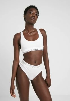 Calvin Klein Underwear BODY HIGH WAIST THONG 3 PACK - Thong - Black/white/grey Heather