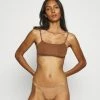 Calvin Klein Underwear UNLINED BRALETTE 2 PACK - Bustier - Cinnamon