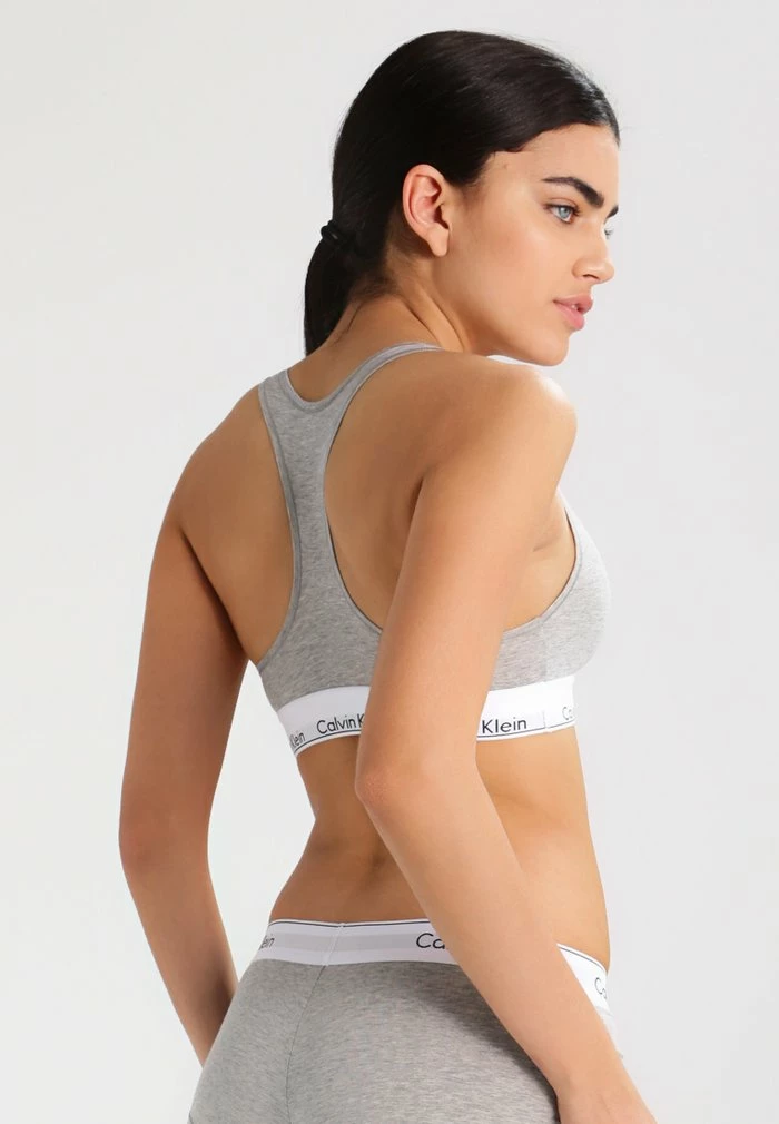 Calvin Klein Underwear MODERN BRALETTE - Bustier - Grey Heather - Image 3