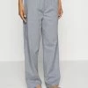 Calvin Klein Underwear SLEEP PANT - Pyjama Bottoms - Blue Chambray Heather