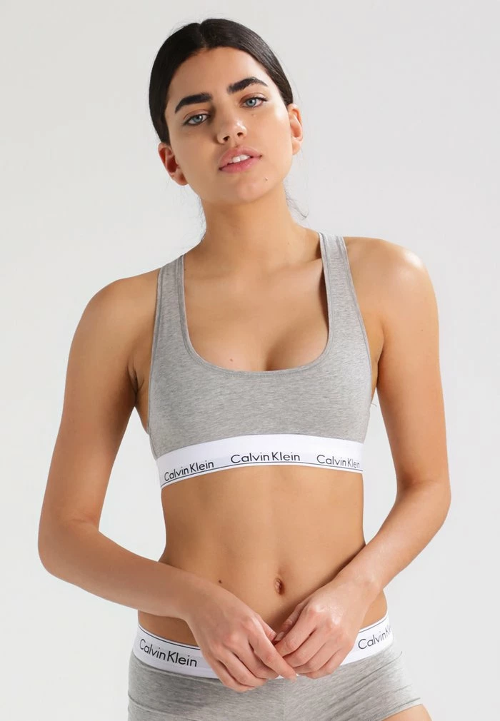 Calvin Klein Underwear MODERN BRALETTE - Bustier - Grey Heather