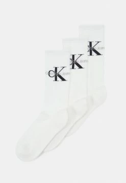 Calvin Klein Underwear MEN SOCK DESMOND 3 PACK - Socks - White