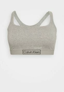 Calvin Klein Underwear UNLINED BRALETTE - Bustier - Grey Heather