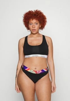 Calvin Klein Underwear THONG PLUS - Thong - Black