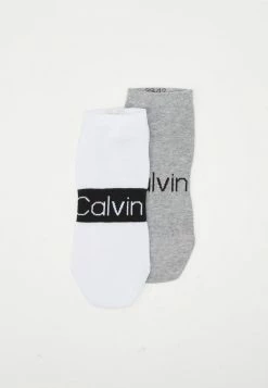 Calvin Klein Underwear SNEAKER LOGO 2 PACK UNISEX - Socks - White