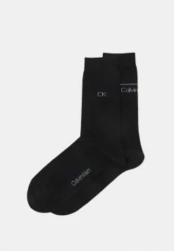 Calvin Klein Underwear MEN SOCK LOGO 2 PACK - Socks - Black
