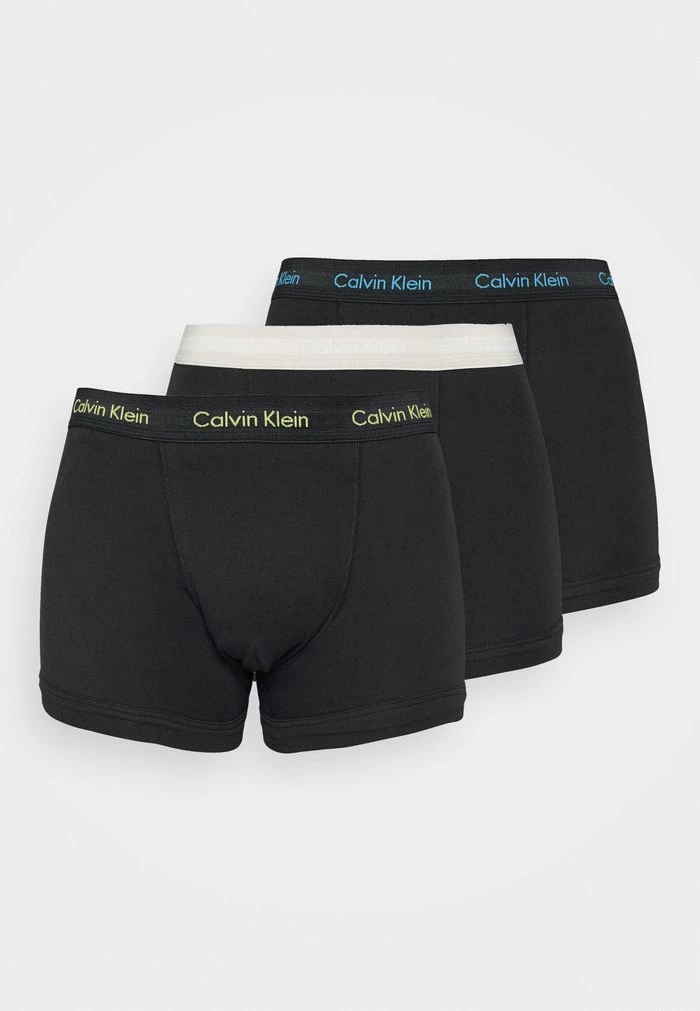 Calvin Klein Underwear TRUNK 3 PACK - Pants - Ocean Storm/lime/signature Blue - Image 5
