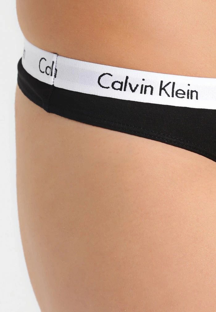 Calvin Klein Underwear CAROUSEL 3 PACK - Thong - Black/white - Image 5