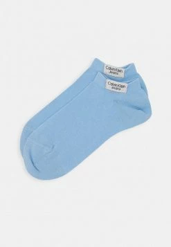 Calvin Klein Underwear WOMEN SNEAKER PATCH 2 PACK - Socks - Light Blue