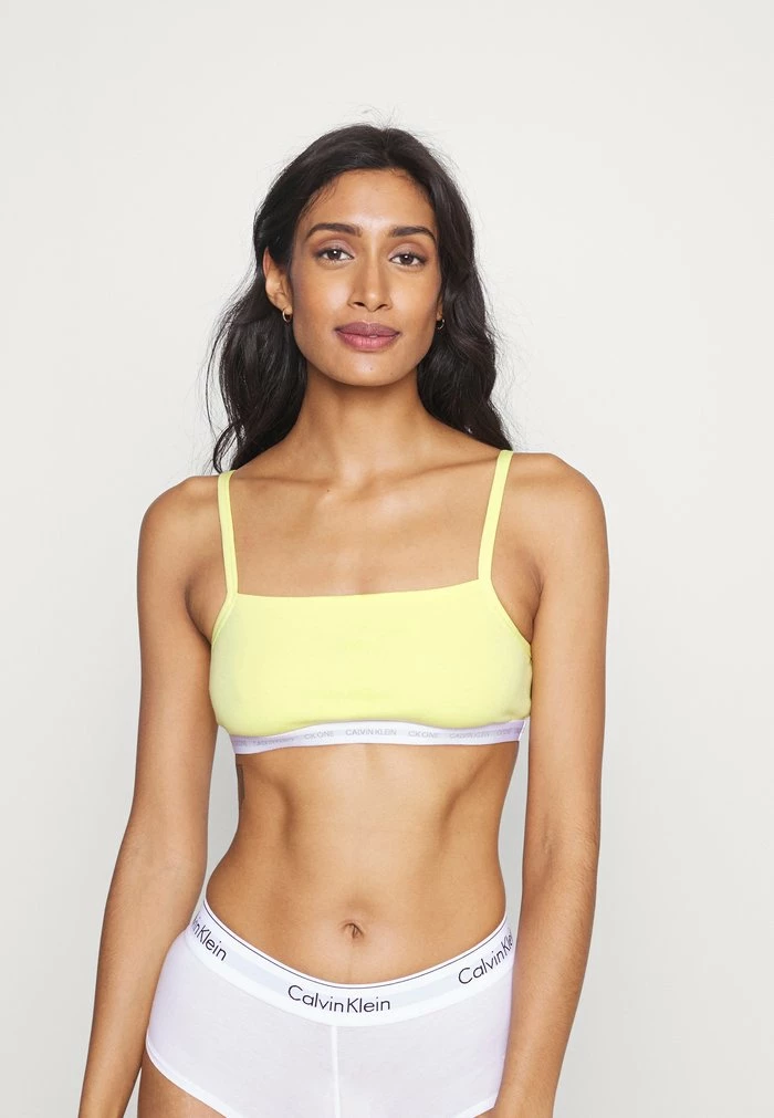 Calvin Klein Underwear COTTON UNLINED BRALETTE 2 PACK - Bustier - Salient Green/white - Image 4