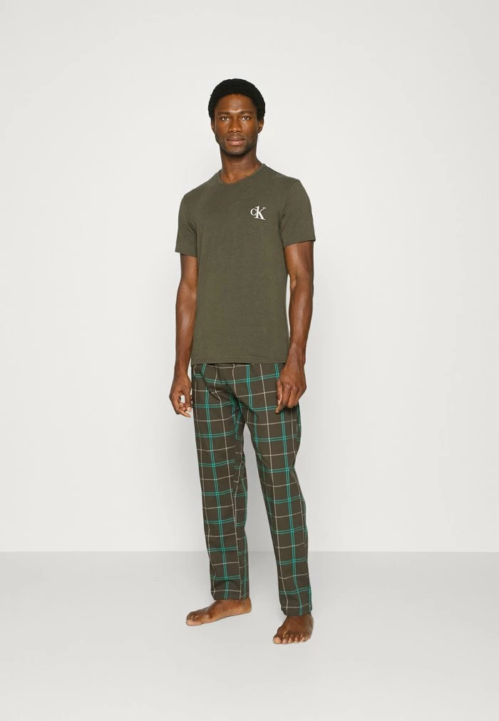 Calvin Klein Underwear SLEEP PANT - Pyjama Bottoms - Window Pane/process Green - Image 2