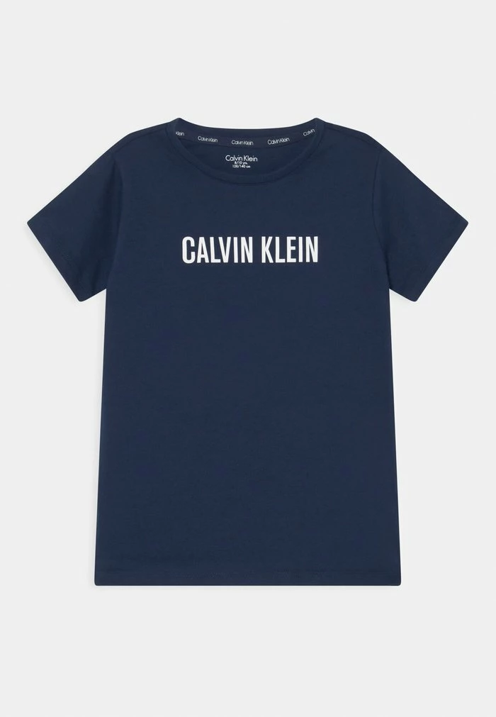Calvin Klein Underwear TEES 2 PACK - Print T-shirt - Petal Red/navy Iris - Image 3