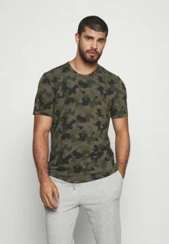 Calvin Klein Underwear GALVANIZE LOUNGE CREW NECK - Pyjama Top - Green