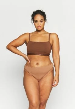 Calvin Klein Underwear THONG 2 PACK - Thong - Sandalwood