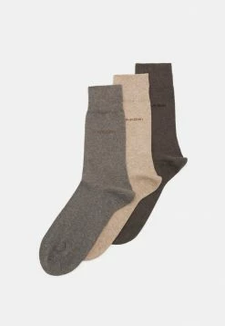 Calvin Klein Underwear SOCK 3 PACK UNISEX - Socks - Brown