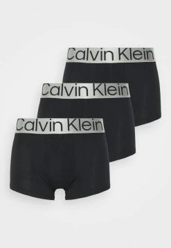 Calvin Klein Underwear TRUNK 3 PACK - Pants - Black