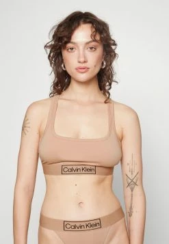 Calvin Klein Underwear UNLINED BRALETTE - Bustier - Clay