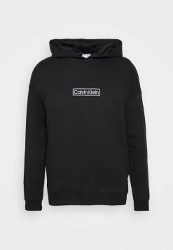 Calvin Klein Underwear HOODIE - Pyjama Top - Black