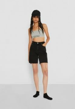 Calvin Klein Underwear WOMEN SNEAKER PATCH 2 PACK - Socks - Black