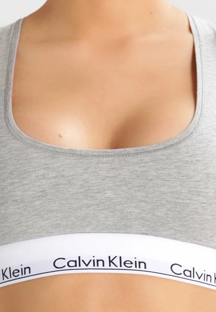 Calvin Klein Underwear MODERN BRALETTE - Bustier - Grey Heather - Image 4
