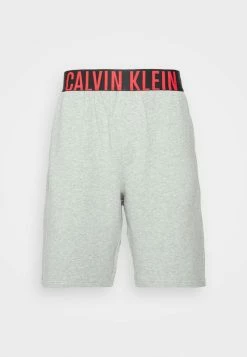 Calvin Klein Underwear INTENSE POWER LOUNGE SLEEP SHORT - Pyjama Bottoms - Grey Heather/strawberry Field