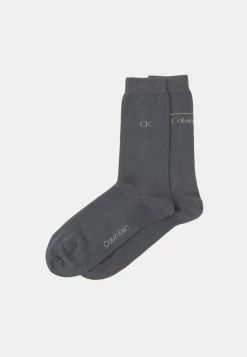 Calvin Klein Underwear MEN SOCK LOGO 2 PACK - Socks - Grey