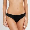 Calvin Klein Underwear LIQUID TOUCH THONG - Thong - Black