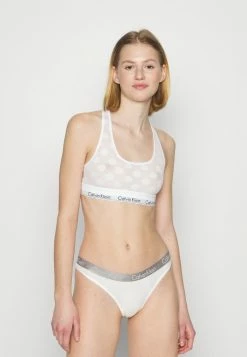 Calvin Klein Underwear THONG 3 PACK - Thong - Tapestry Teal/white/citrina