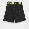 Calvin Klein Underwear SLIM 2 PACK - Boxer Shorts - Grey Heather/black
