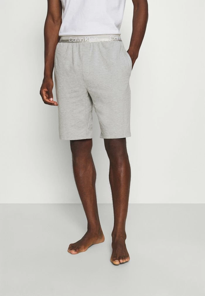 Calvin Klein Underwear LOUNGE SLEEP SHORT - Pyjama Bottoms - Grey Heather