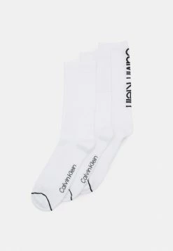 Calvin Klein Underwear SOCK ATHLEISURE 3 PACK UNISEX - Socks - White