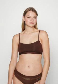 Calvin Klein Underwear UNLINED BRALETTE - Bustier - Umber