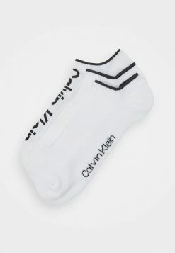 Calvin Klein Underwear SNEAKER ATHLEISURE 3 PACK UNISEX - Trainer Socks - White